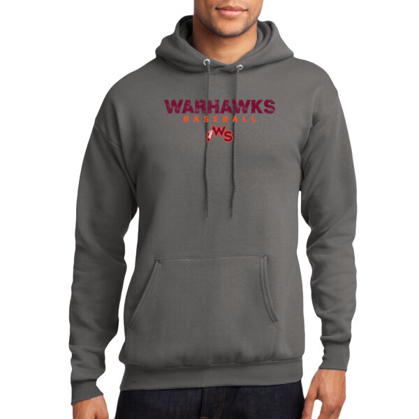 Warhawks Baseball Logo 2 - Core Fleece Pullover Hooded Sweatshirt Thumbnail