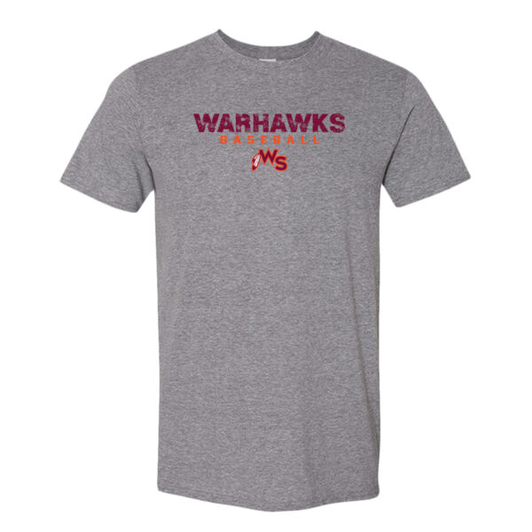 Warhawks Baseball Logo 2 - Softstyle® T-Shirt Thumbnail