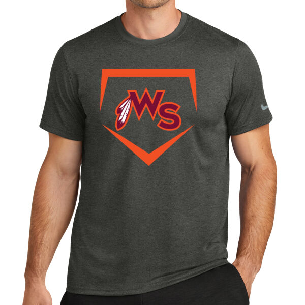 Warhawks Baseball Logo 3 - Swoosh Sleeve rLegend Tee Thumbnail
