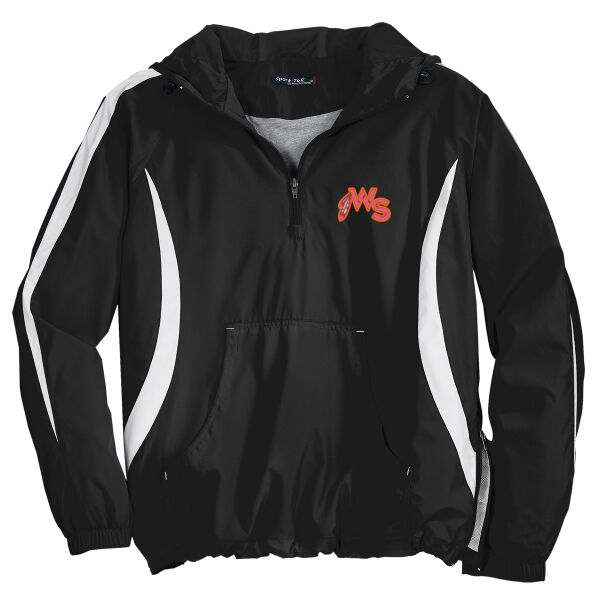 Warhawks Baseball Embroidered Logo - Colorblock Raglan Anorak Thumbnail