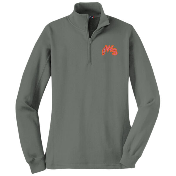 Warhawks Baseball Embroidered Logo - Women's 1/4 Zip Sweatshirt Thumbnail